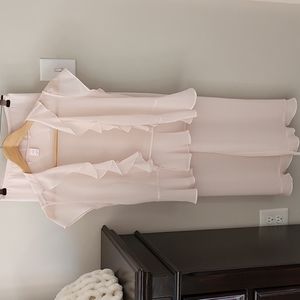 Victoria's Secret Women PJ Sheer Pink Sz S Small